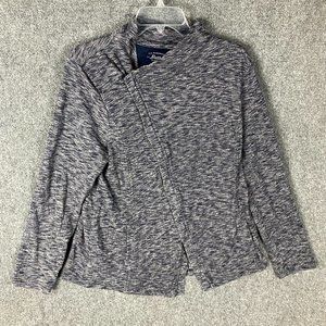G.H. Bass & Co Sweater XL Women's Full Zip Polyester Blend Extra Large